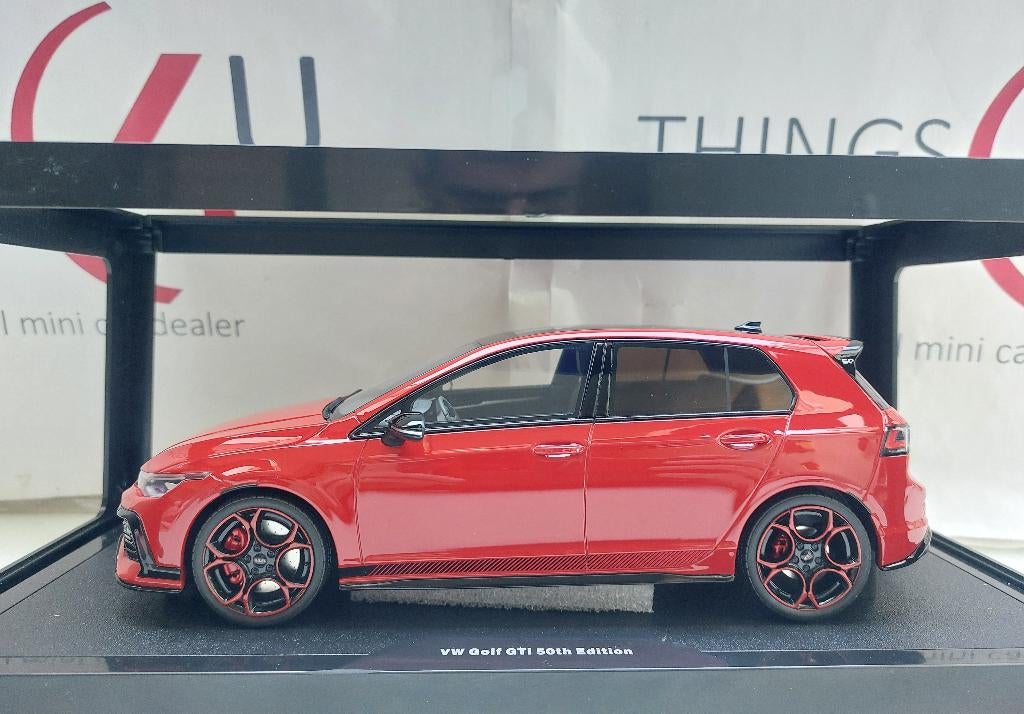 Ottomobile 1:18 Volkswagen Golf 8 GTi 50TH Edition 2024, Ophalen of Verzenden, Nieuw, Auto, OttOMobile
