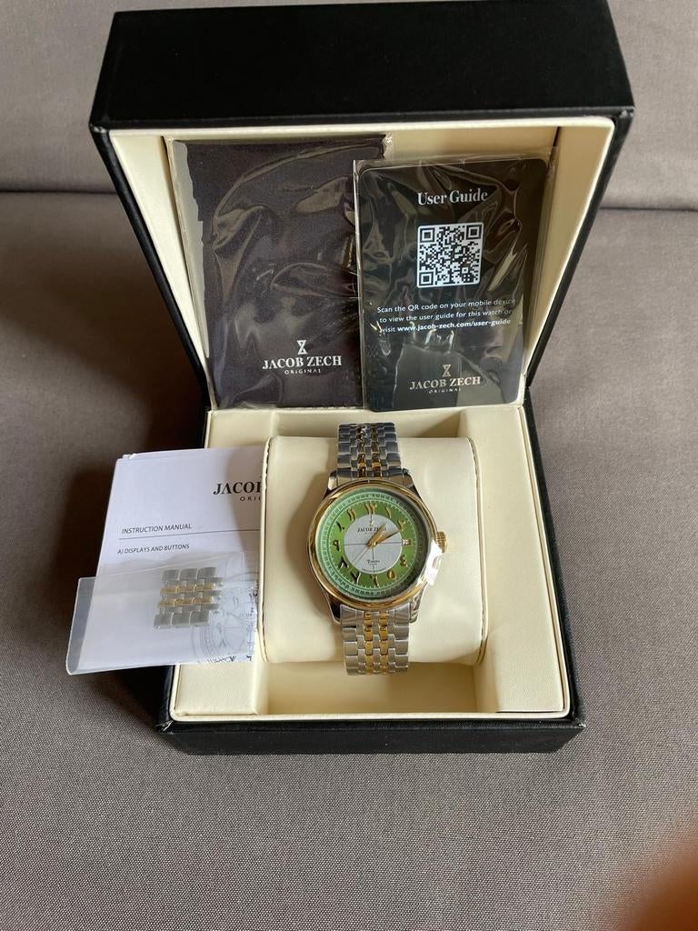 Jacob & Zech - Limited edition - Arabische Cijfers, Ophalen of Verzenden, Nieuw, Staal, Overige merken