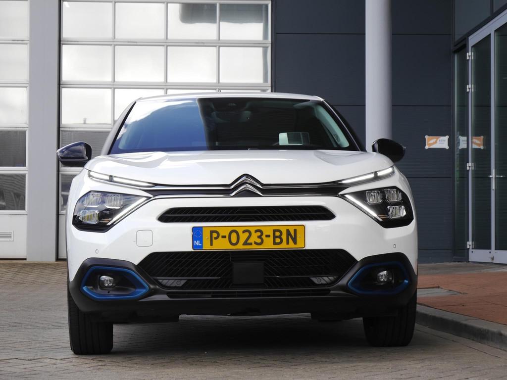 Citroen Ë-C4 Shine 50 kWh | Head up display | Adaptieve cru, 136 pk, Gebruikt, 357 km, Leder en Stof