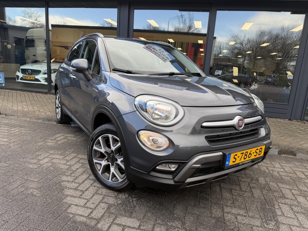 Fiat 500X Cross 1.4 T M-Air 4x4 AWD. Stuurverw Automaat. Top, Auto's, Automaat, 15 km/l, Gebruikt, Euro 6