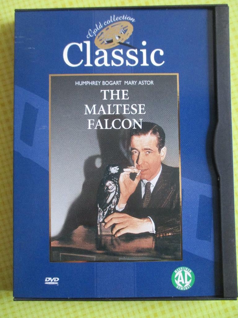 The Maltese falcon - DVD ( Humphrey Bogart ), Alle leeftijden, Ophalen of Verzenden, Zo goed als nieuw, 1940 tot 1960