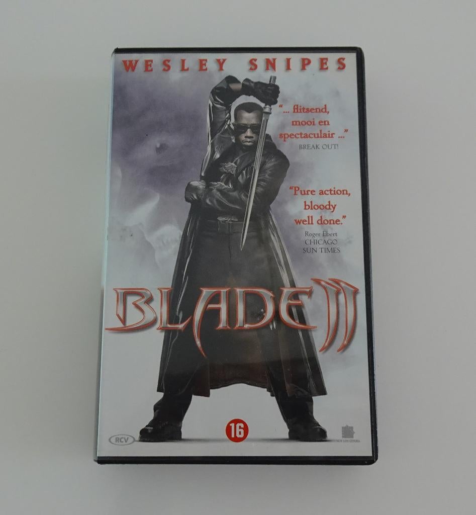 Blade 2 - Film op VHS uit 2002, Vanaf 16 jaar, Ophalen, Zo goed als nieuw, Actie en Avontuur