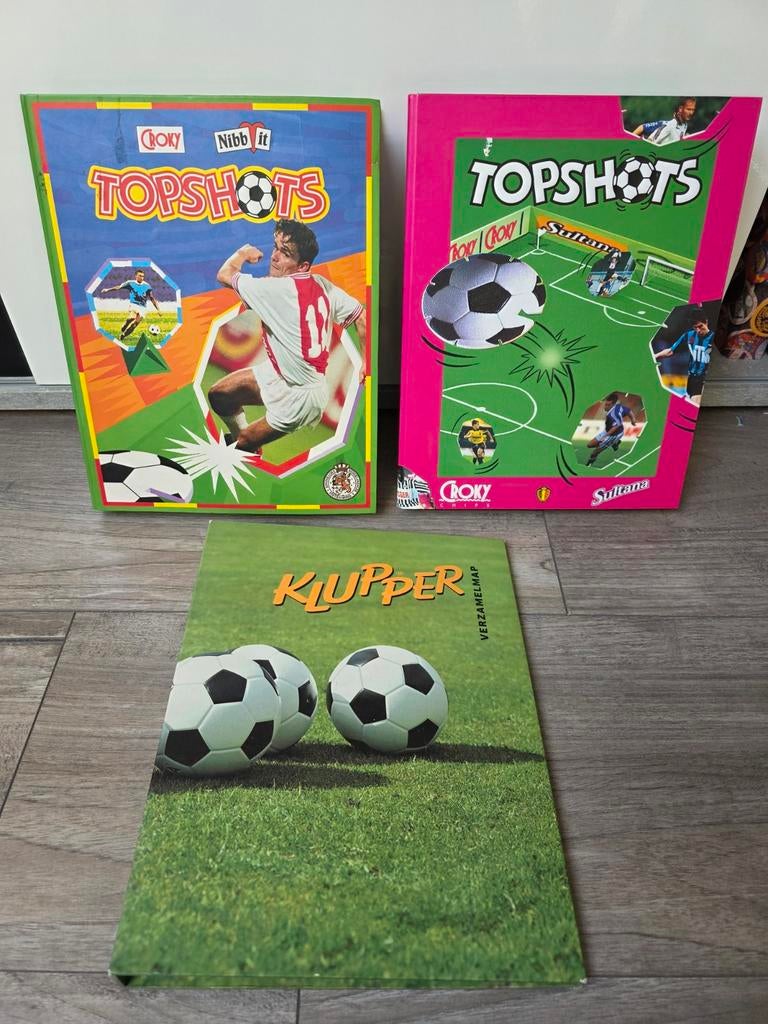3 Voetbal Flippo Mappen Compleet, Ophalen of Verzenden, Losse flippo's