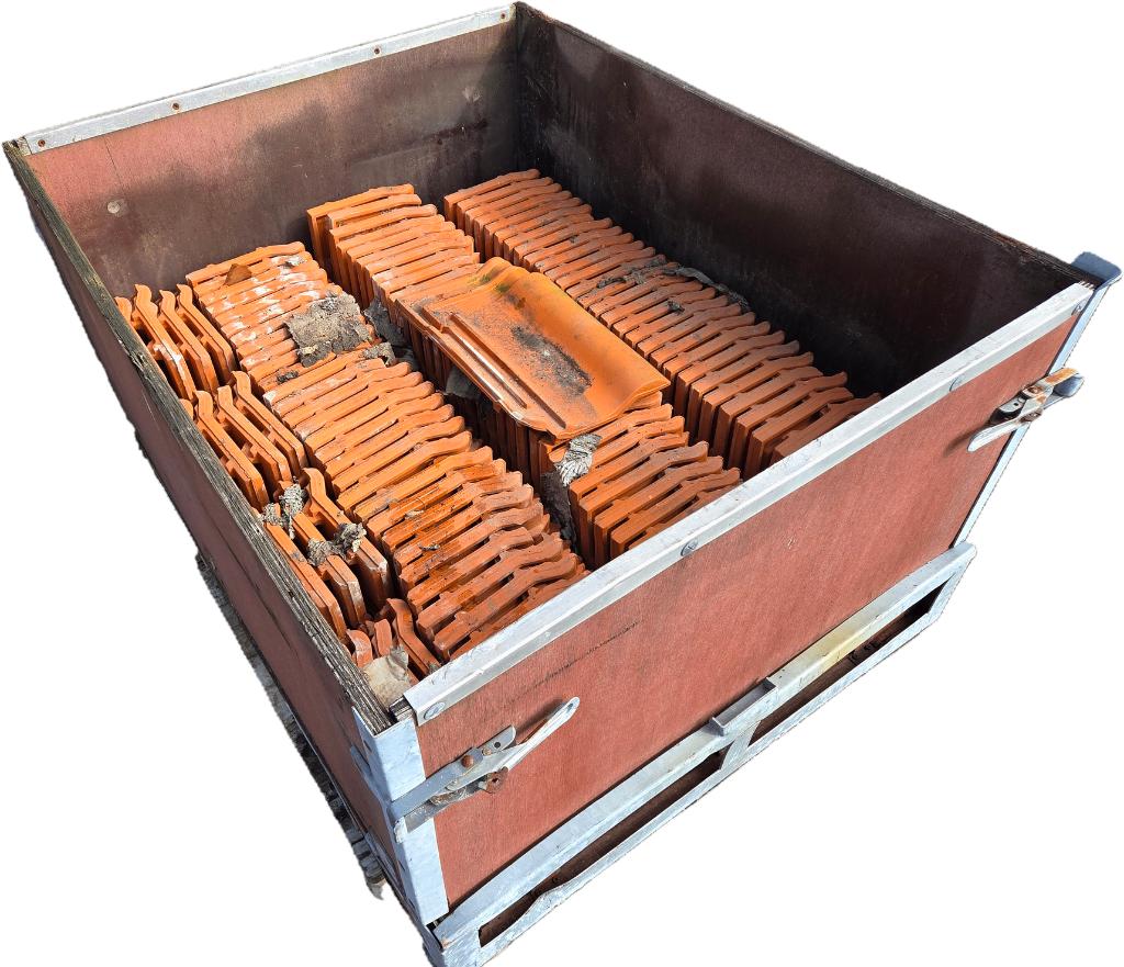 Holle Mulden dakpannen en gevels - nr: D101, Doe-het-zelf en Verbouw, Dakpannen en Dakbedekking, Ophalen, Gebruikt, Steen of Klei