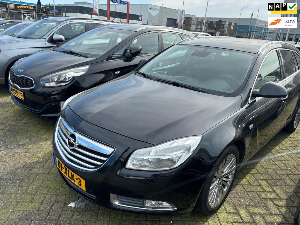 Opel Insignia Sports Tourer 1.4 Turbo EcoFLEX Edition EXPORT, Gebruikt, 4 cilinders, Zwart, Origineel Nederlands
