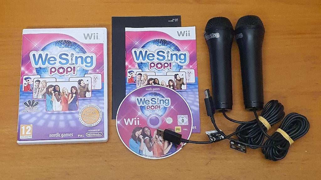 We SING POP met 2 Microfoon, Muziek, Gebruikt, Ophalen of Verzenden, 3 spelers of meer