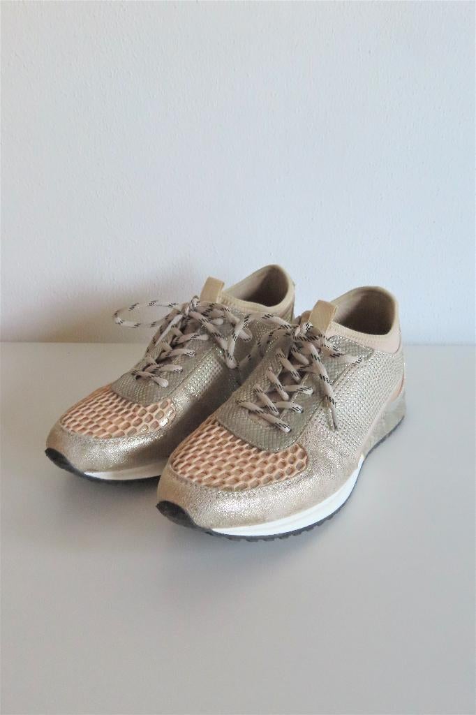 Sneakers La Strada Gold mt 40 (4117), Ophalen of Verzenden, Sneakers of Gympen, La Strada, Zo goed als nieuw