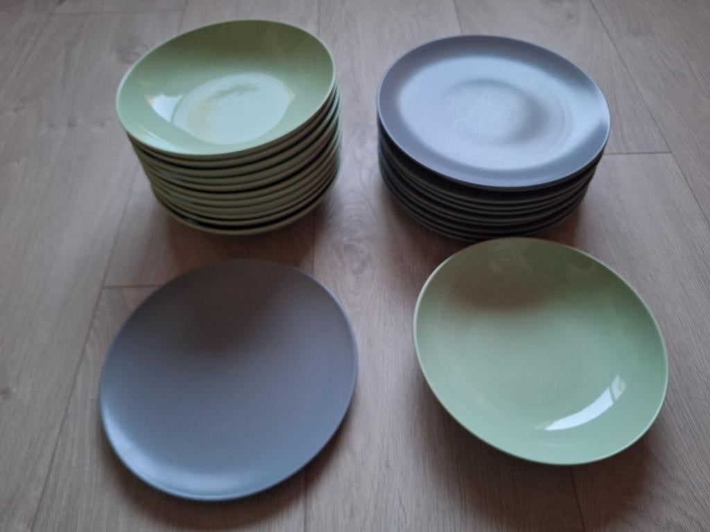 2 keer 12 borden van de IKEA, Ophalen, Gebruikt, Overige stijlen, Bord(en)