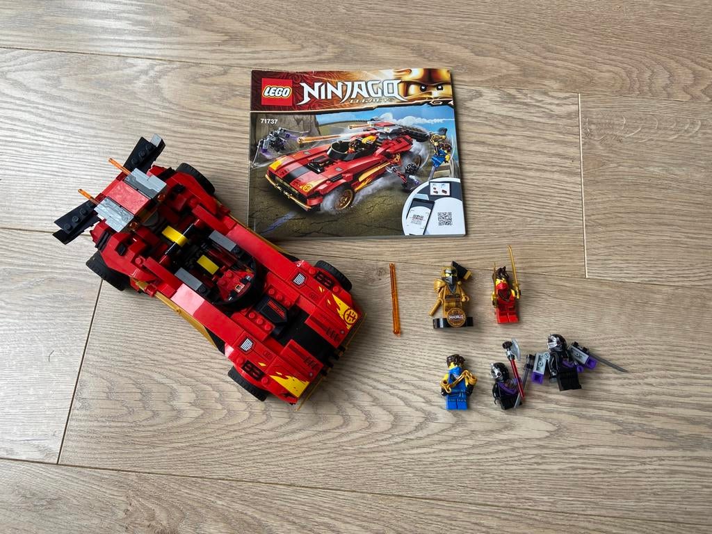 Lego ninjago set legacy Kai’s X-1 ninja charger (71737), Lego, Ophalen of Verzenden, Zo goed als nieuw, Compleet