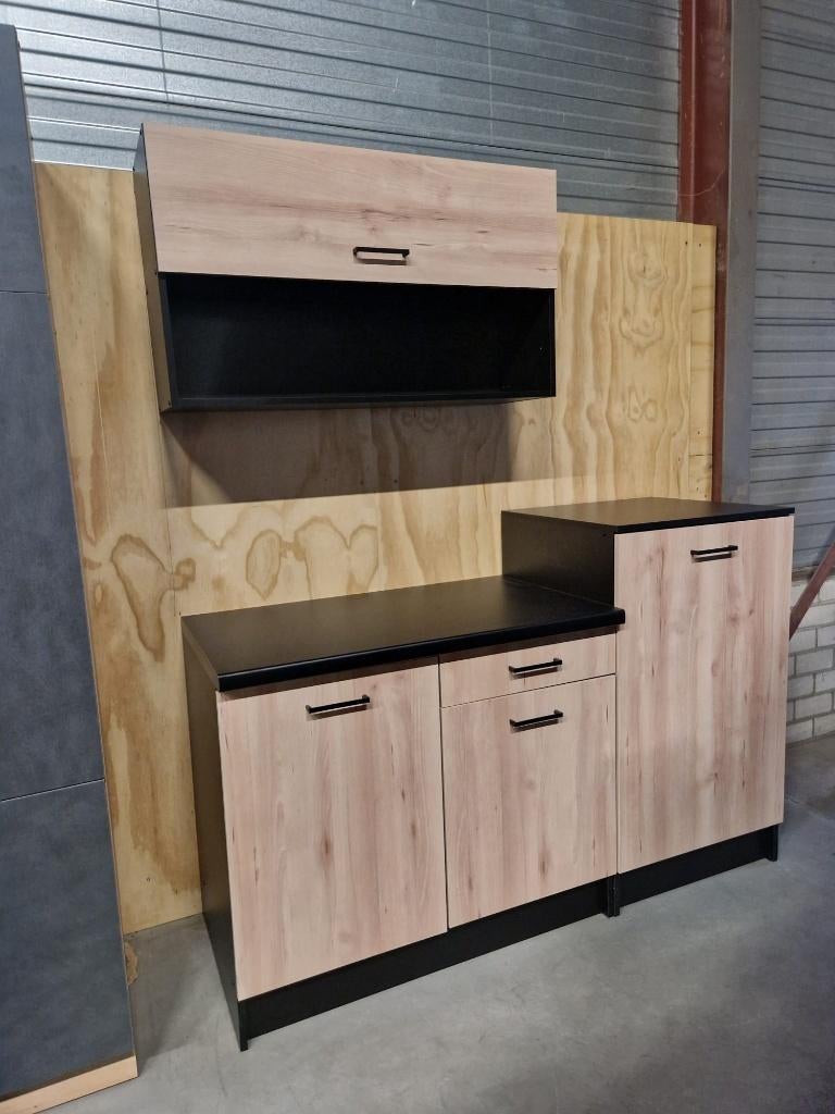 keuken 160 cm nieuw beste deal nieuwe keuken in 2 kleuren, Huis en Inrichting, Keuken | Complete keukens, Nieuw, Enkelwandige keuken