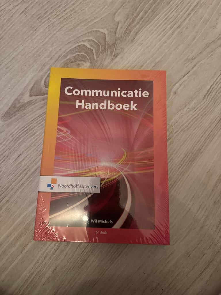 Communicatie Handboek - Wil Michels, Ophalen of Verzenden, Nieuw, HBO