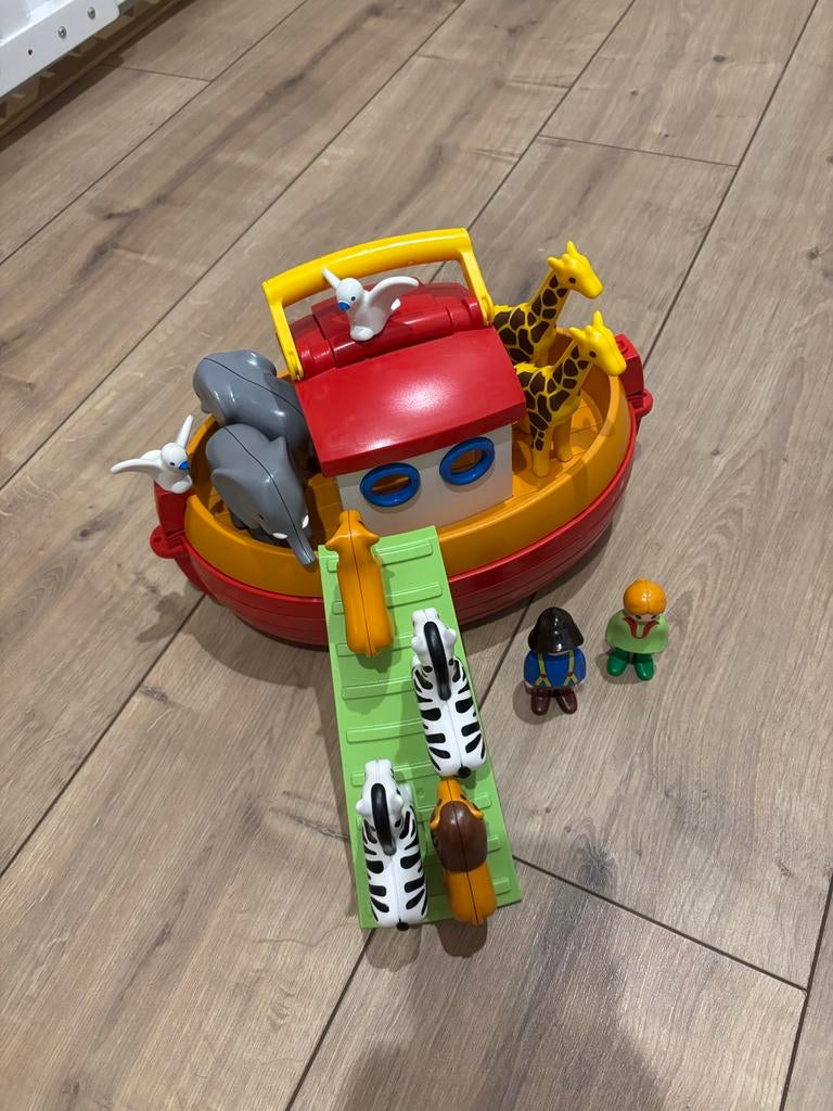 Playmobil 123 ark van noah, Kinderen en Baby's, Speelgoed | Playmobil, Ophalen of Verzenden, Zo goed als nieuw