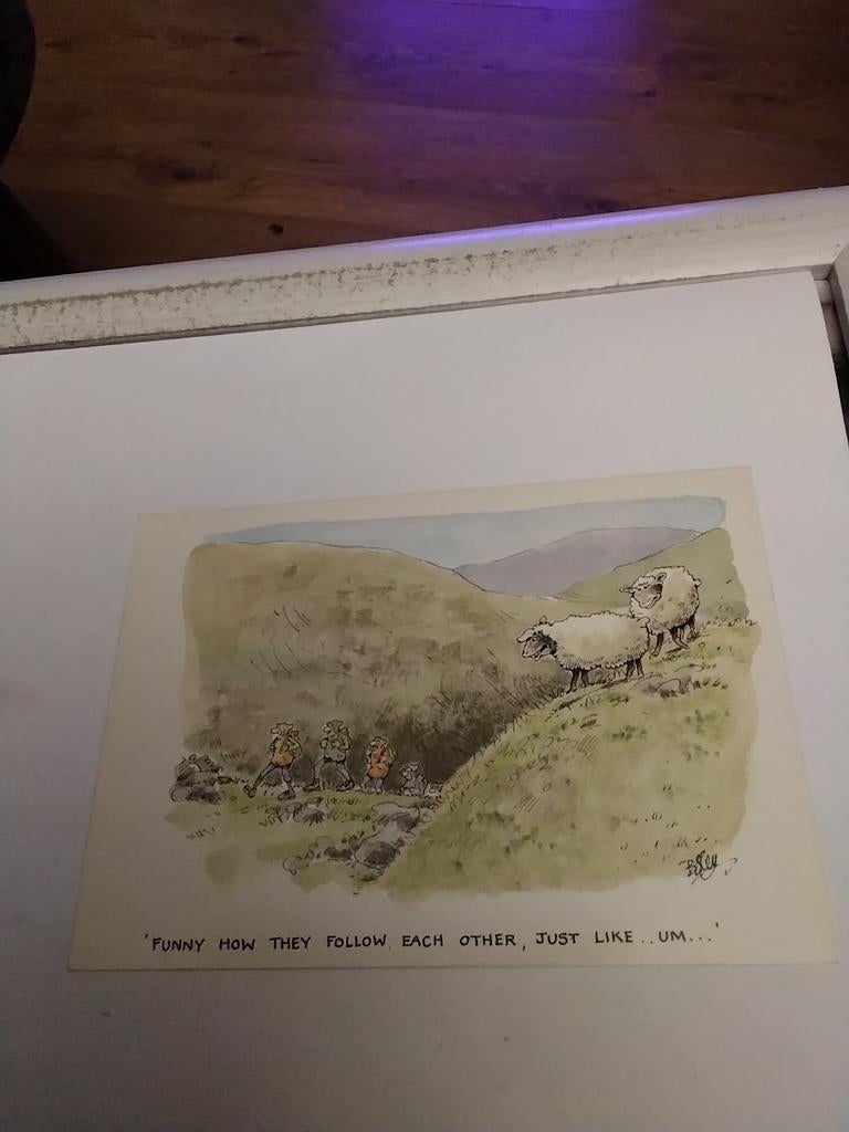 BESLEY/ 'FUNNY HOW FOLLOW EACH OTHER, JUST LIKE ..UM.., Ophalen of Verzenden, Sterren en Beroemdheden