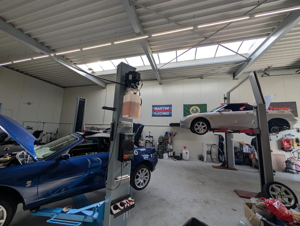 MGF en MG TF onderhoud, Ophalen