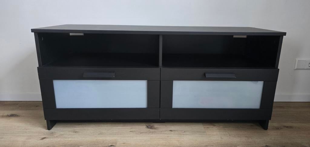 Zwarte: TV tafel, boekenkast, schoenenkast, Ophalen of Verzenden, 50 tot 100 cm, Minder dan 100 cm