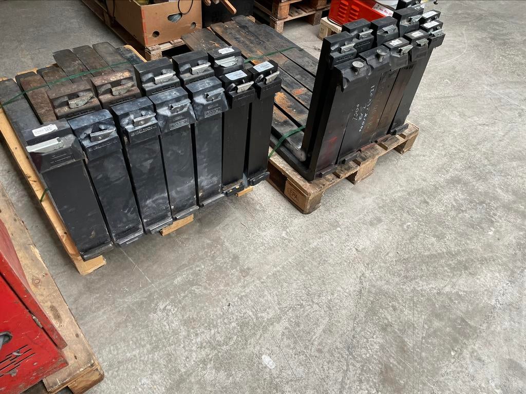 Vorken lepels partij—fem 2 — fem 3–partij heftruck lepels, Ophalen, Gebruikt