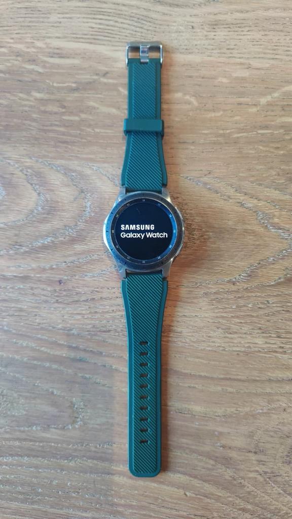 Samsung Galaxy Watch 46mm, Ophalen, Gebruikt, Zwart, Waterdicht