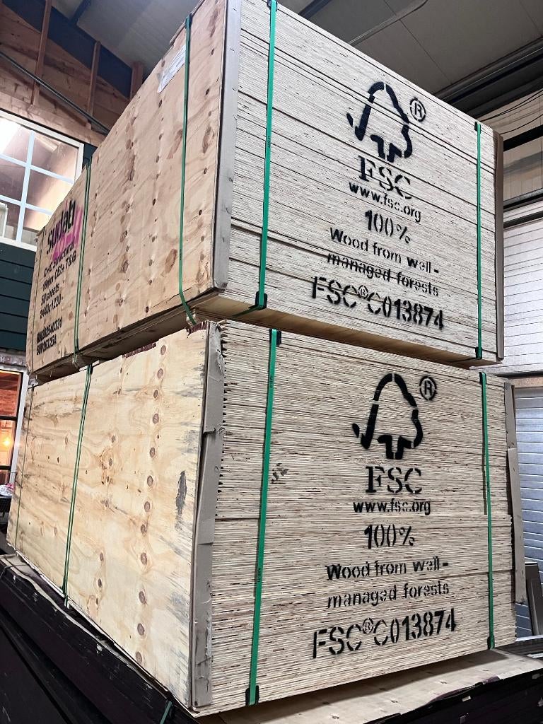 Sudati PAK underlayment 18 mm T&G €30 ps incl (50st), Ophalen, Nieuw, Multiplex, Minder dan 20 mm