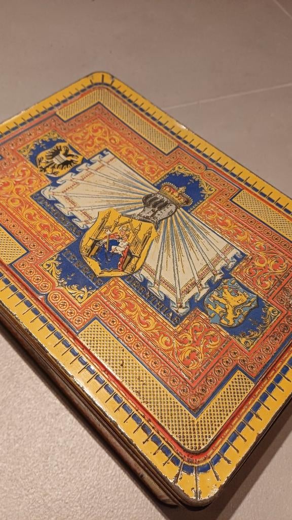 Vintage Blikken Doos - N.V. F. Lieftinck, Groningen, Ophalen