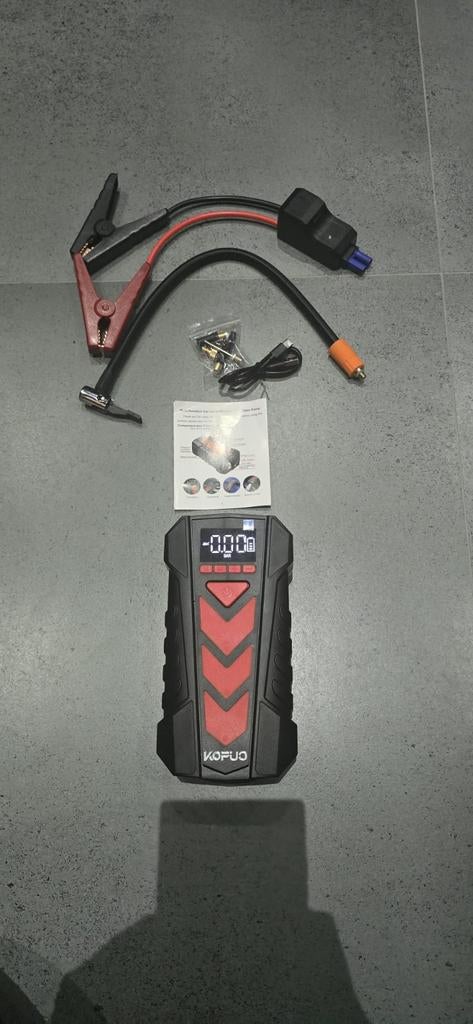 Accu Booster / Jump Starter 7000a met opbergtas, Auto diversen, Jumpstarters, Ophalen of Verzenden, Nieuw