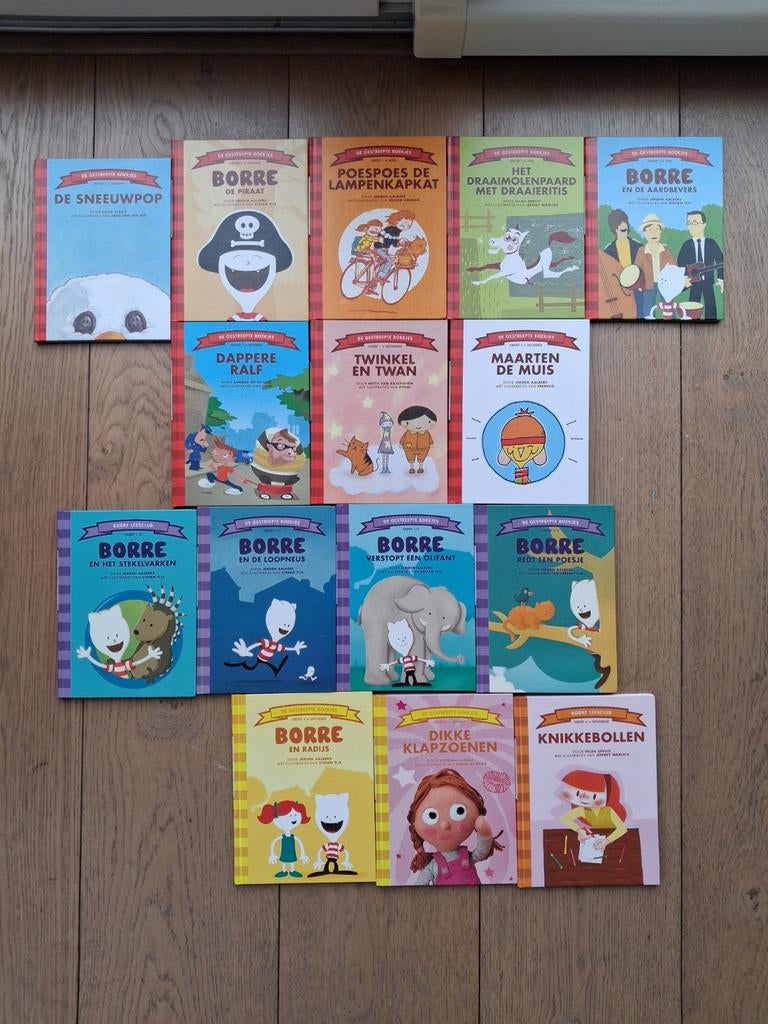 15st Borre boeken boekjes leesclub groep 1 , 2 en 3, Boeken, Ophalen of Verzenden, Zo goed als nieuw, 3 tot 4 jaar