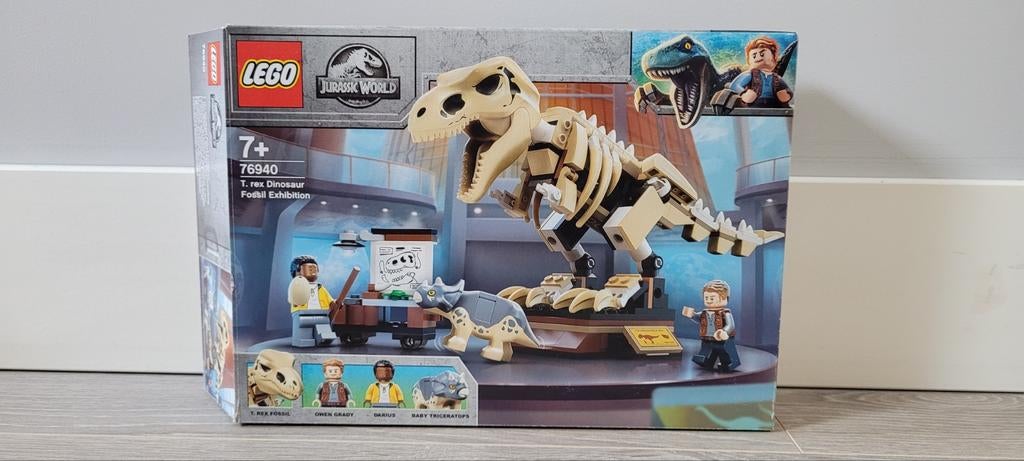 Lego Jurassic World 76940 T.rex Dinosaur Fossil Exhibition, Ophalen of Verzenden, Zo goed als nieuw
