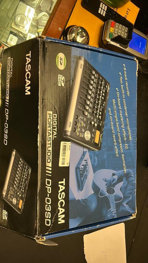 Tascam dp-03sd, Audio, Ophalen of Verzenden, Nvt, Nvt