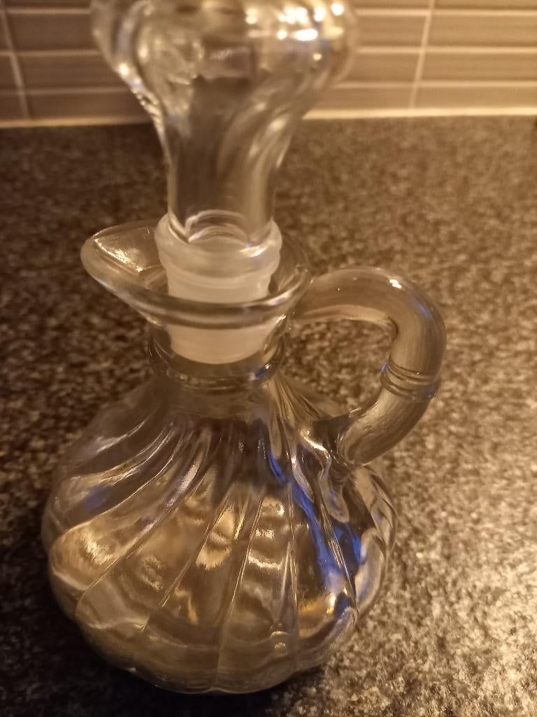 Tinne karaf met dop, Ophalen of Verzenden