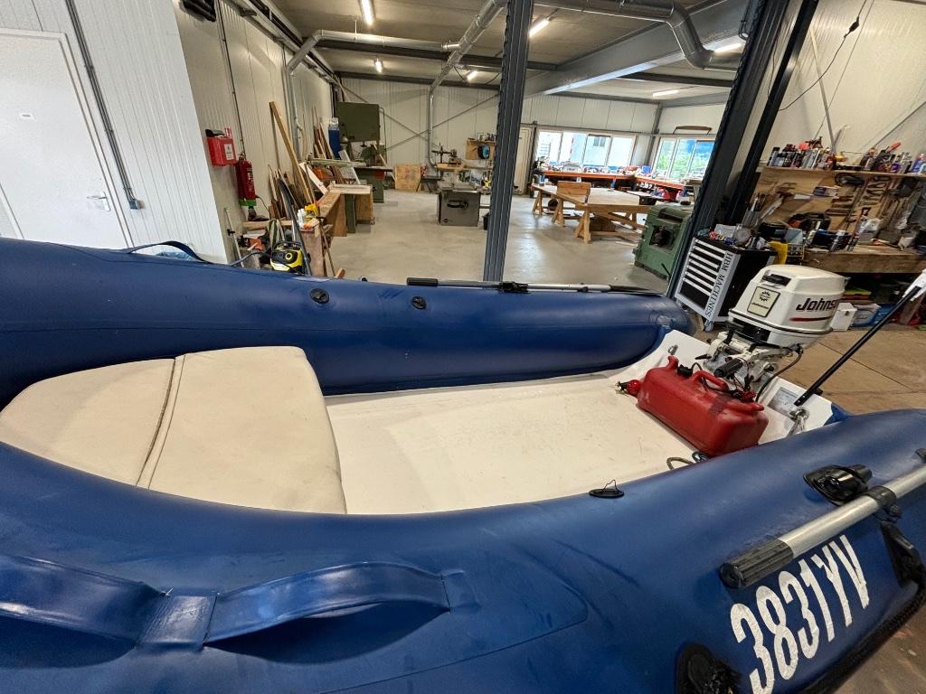 Rubberboot RIB Argo 350 30 pk, Gebruikt, Benzine, Minder dan 70 pk, Overige materialen