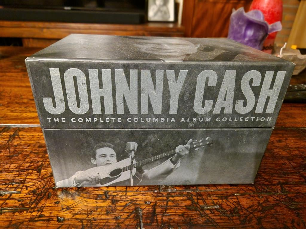 Johnny Cash the complete columbia album collection box, Ophalen of Verzenden, Zo goed als nieuw, Overige genres