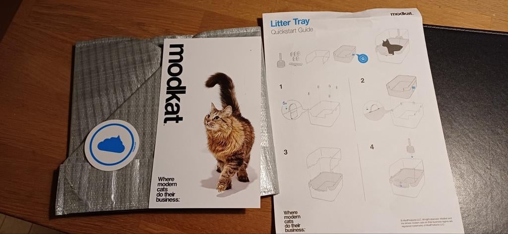 Grit zak voor modkat kattenbak, Dieren en Toebehoren, Kattenbakken, Ophalen, Nieuw