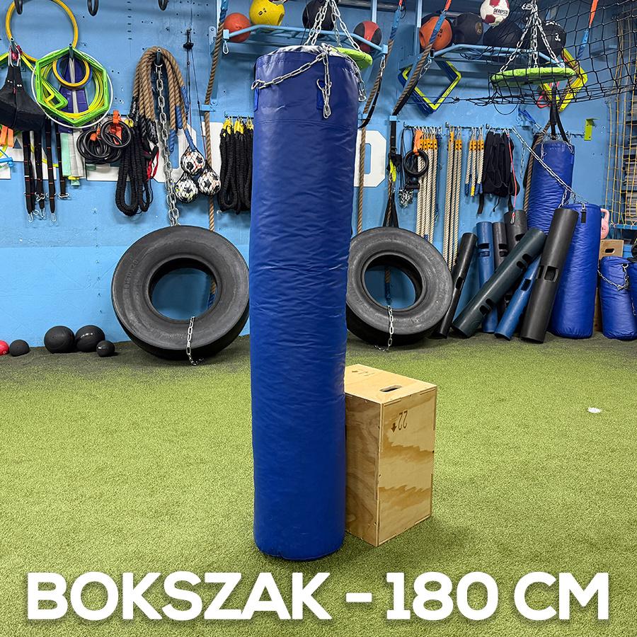 Professionele bokszak blauw – Sterk en direct klaar - 180 cm, Sport en Fitness, Vechtsporten en Zelfverdediging, Zo goed als nieuw