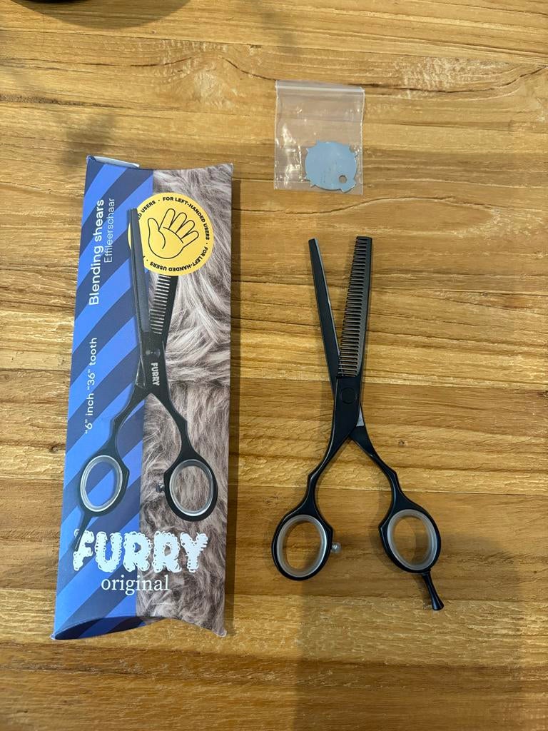 FURRY Effileerschaar - Nieuwstaat Linkshandig!, Ophalen, Nieuw