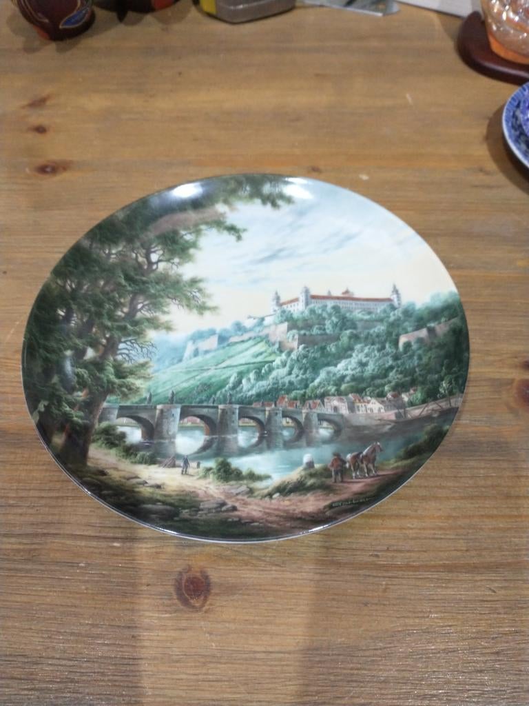 Wandbord van Kaiser. Hand beschilderd. Collectibles., Ophalen of Verzenden