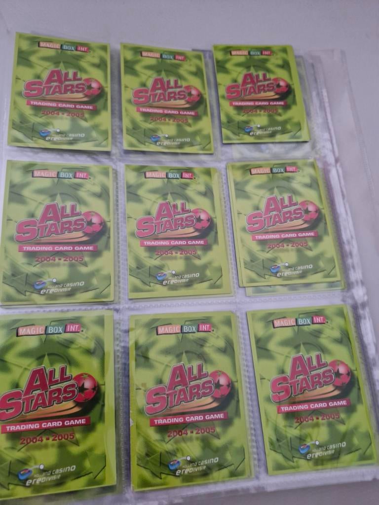 Eredivisie Spelerskaarten - All Stars 2004-2005, Verzamelen, Sportartikelen en Voetbal, Ophalen of Verzenden, Zo goed als nieuw