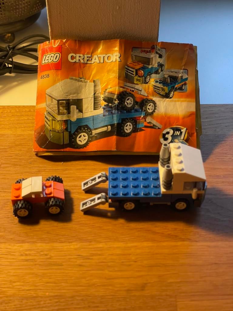 Lego creator 4838 - compleet, Kinderen en Baby's, Speelgoed | Duplo en Lego, Ophalen of Verzenden, Zo goed als nieuw