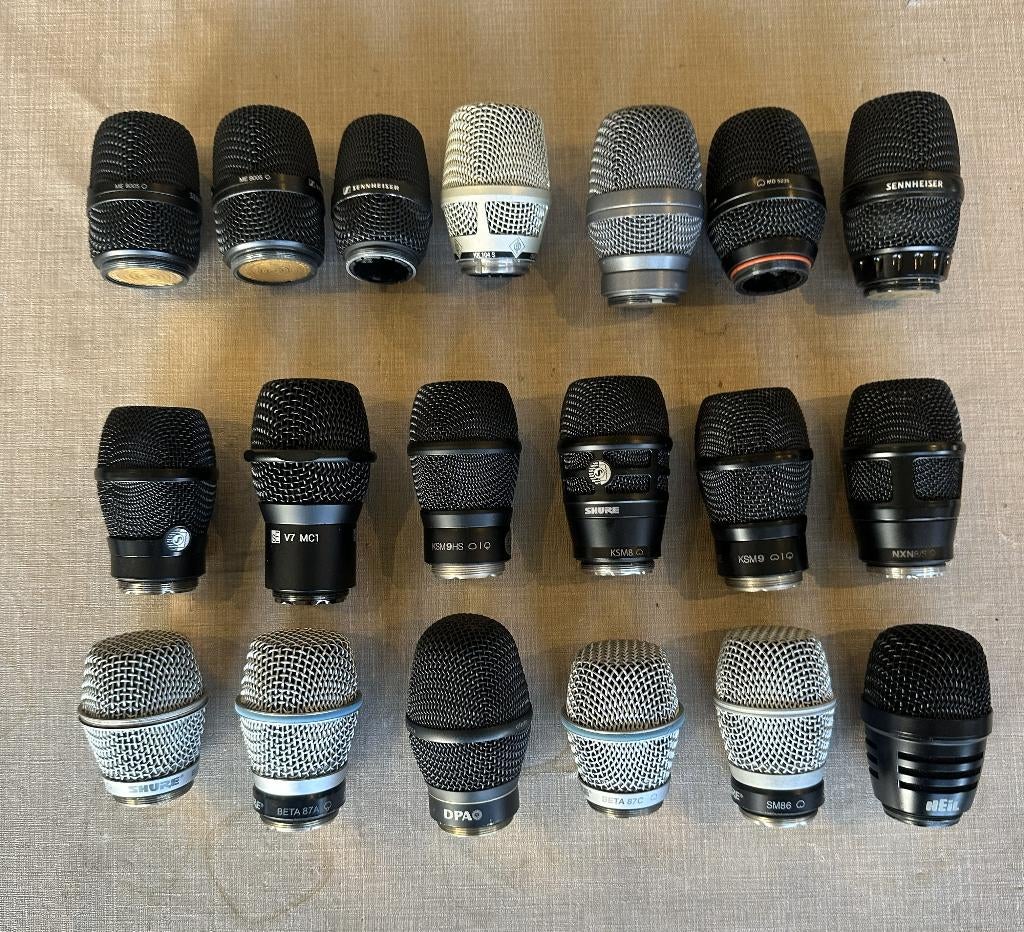 DPA  d-facto 4018V-B-SL1 - Shure ksm 11, Ophalen, Nieuw, Zangmicrofoon, Draadloos