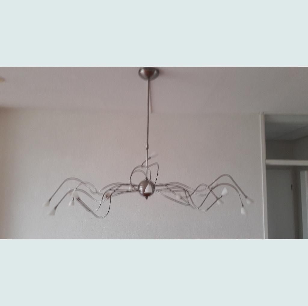 Hanglamp, Ophalen, Gebruikt, Metaal, 50 tot 75 cm