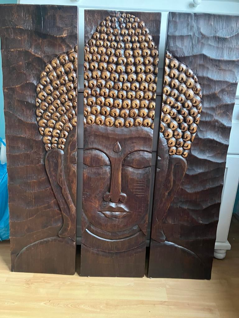 Boeddha wanddecoratie paneel, Ophalen, Nieuw