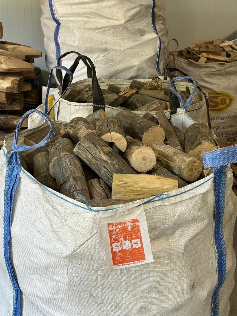 Kastanje brandhout, Tuin en Terras, Haardhout, Minder dan 3 m³, Ophalen of Verzenden, Overige houtsoorten, Blokken