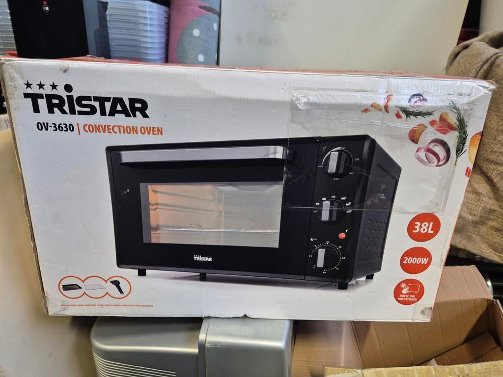 Tristar OV3630 Oven - Nieuw in doos, Ophalen, Nieuw, Vrijstaand, Oven