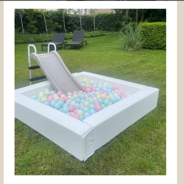 playground ballenbak te koop incl ballen, Info@Monofun.nl, Ophalen of Verzenden, Zo goed als nieuw, Monofun