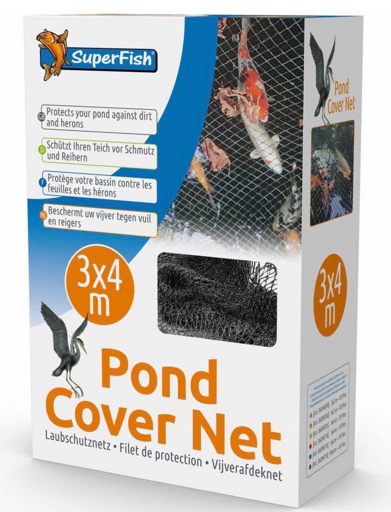 Vijvernet 3x4 meter NIEUW in doos, Ophalen, Nieuw, Vijverpomp