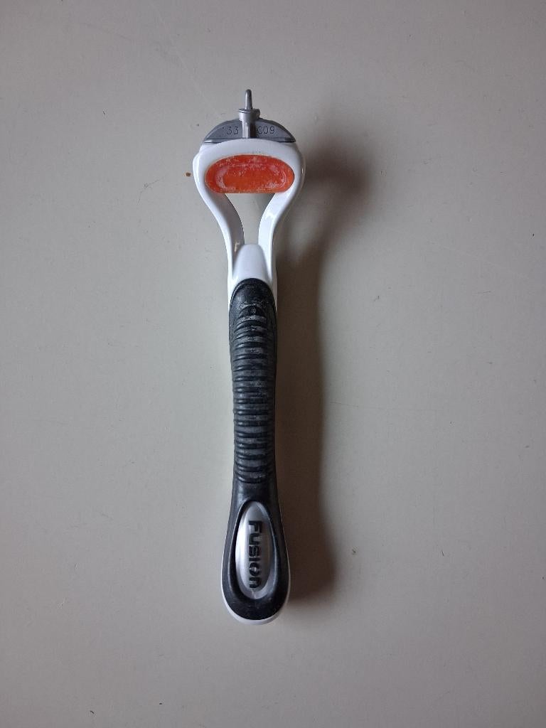 Gilette fusion houder, Ophalen of Verzenden, Gebruikt, Gehele gezicht, Verzorging