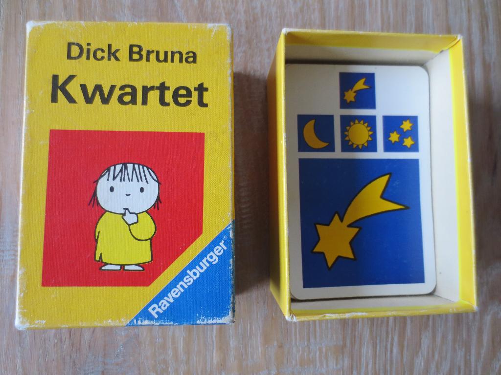 Kwartetten:Kwartetpel Dick Bruna - 36 kaartjes Vanaf 3 jaar., Verzamelen, Speelkaarten, Jokers en Kwartetten, Ophalen of Verzenden