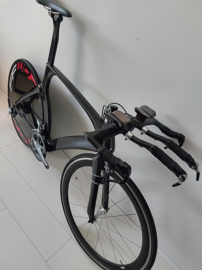 Tijdritfiets, 28 inch, Zo goed als nieuw, Meer dan 20 versnellingen, 53 tot 57 cm