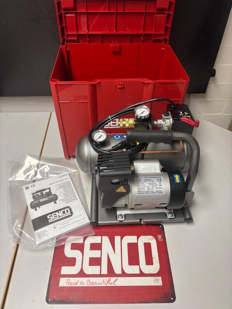 Nieuwe PC1010 luchtcompressor in systainer, Doe-het-zelf en Verbouw, Compressors, 6 tot 10 bar, Nieuw, Ophalen of Verzenden, Minder dan 200 liter/min