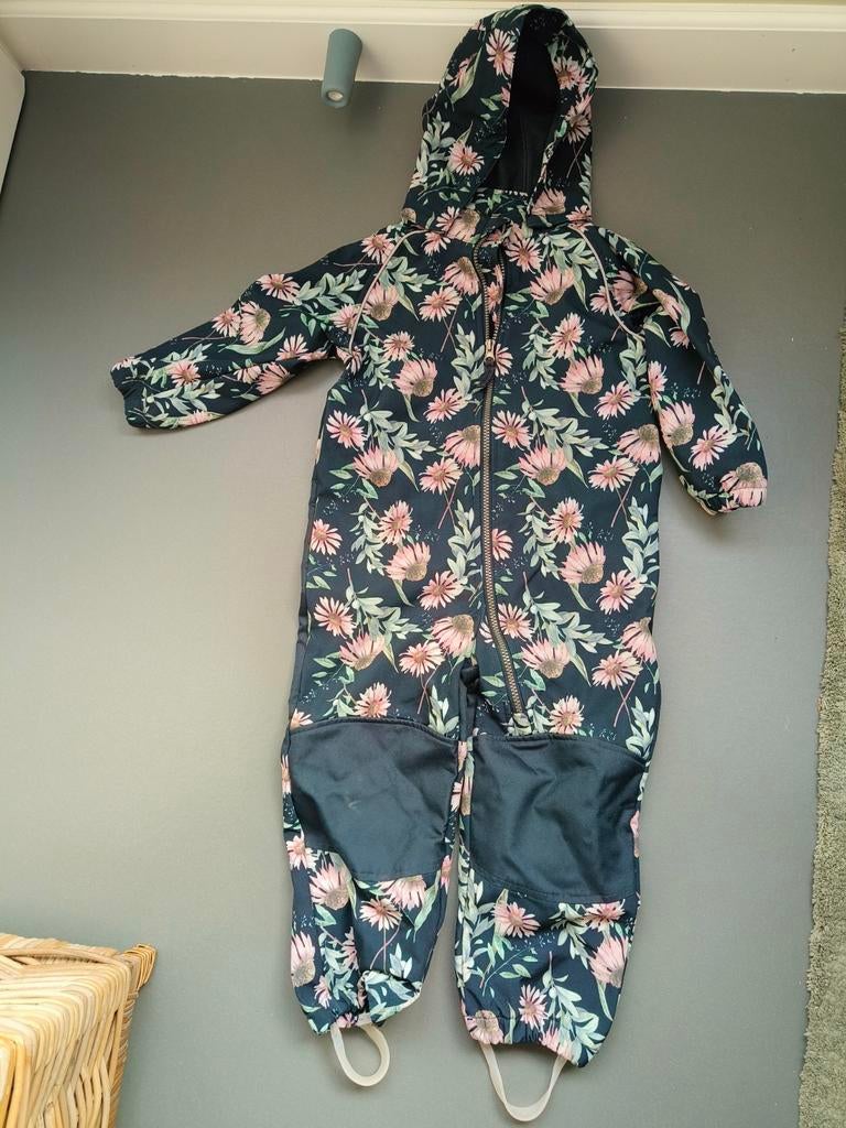 Zgan, softshell pak buitenspeelpak maat 92/98 Name It, Ophalen of Verzenden, Zo goed als nieuw, Regenjas