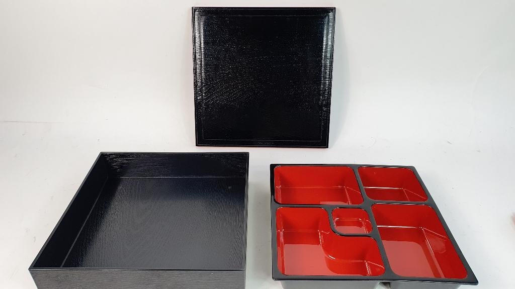 Hapjesschaal Tapas, luxe design schaal met deksle. 8B7, Tweedehands verkoop, Tweedehands verkoop, Gebruikt, Ophalen of Verzenden