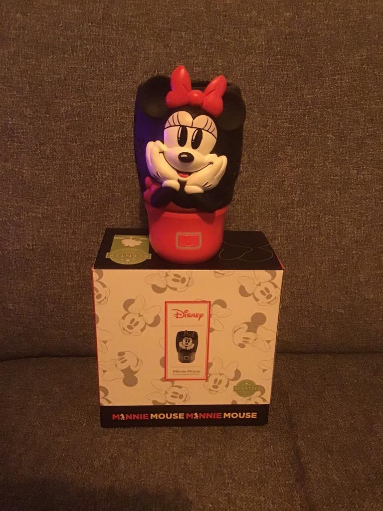 Scentsy fan diffuser - Minnie Mouse, Ophalen of Verzenden, Mickey Mouse, Nieuw, Beeldje of Figuurtje
